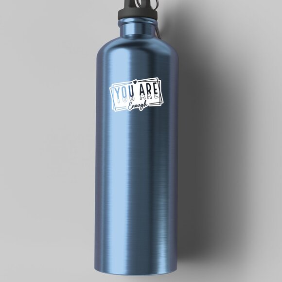 3pc - "You Are Enough" Sticker Pack – Water Bottle, Tumbler, Laptop - Picture 5 of 8